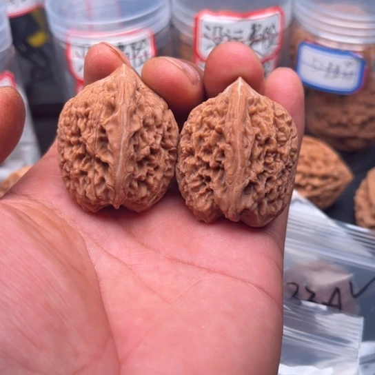 把件文玩核桃蒜头3335