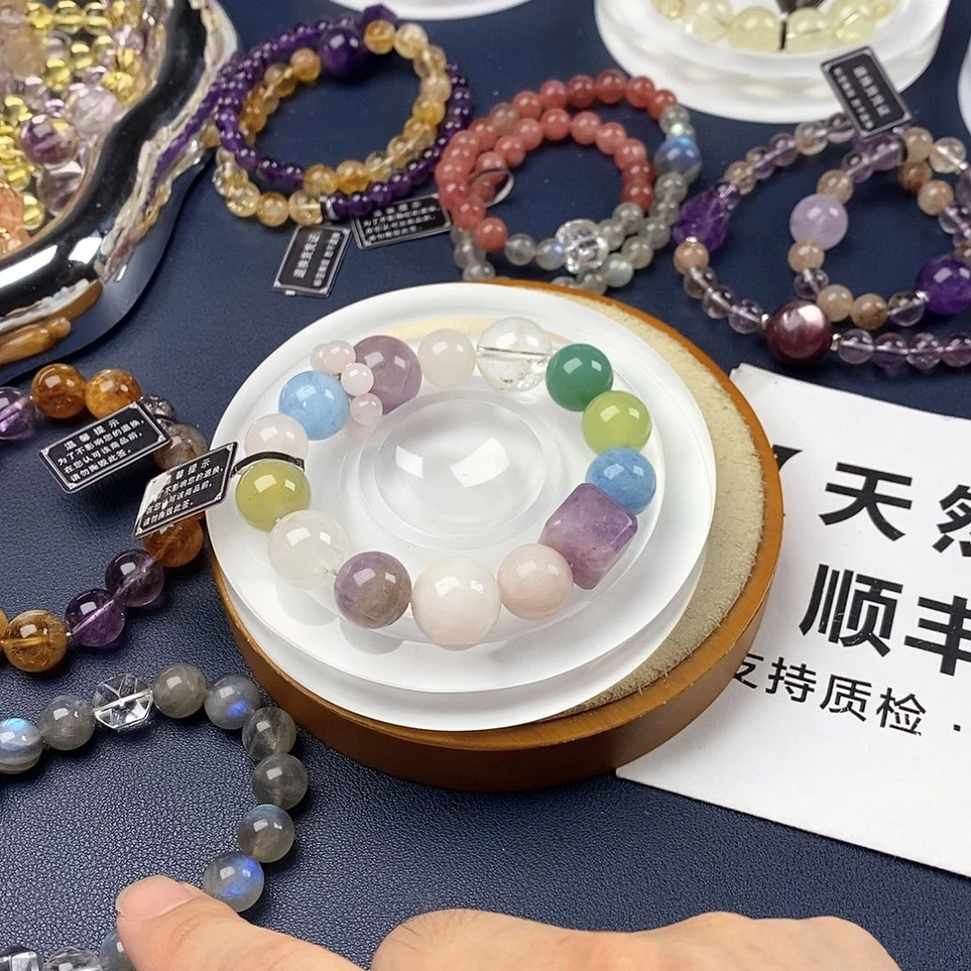 银S925镶嵌手链水晶