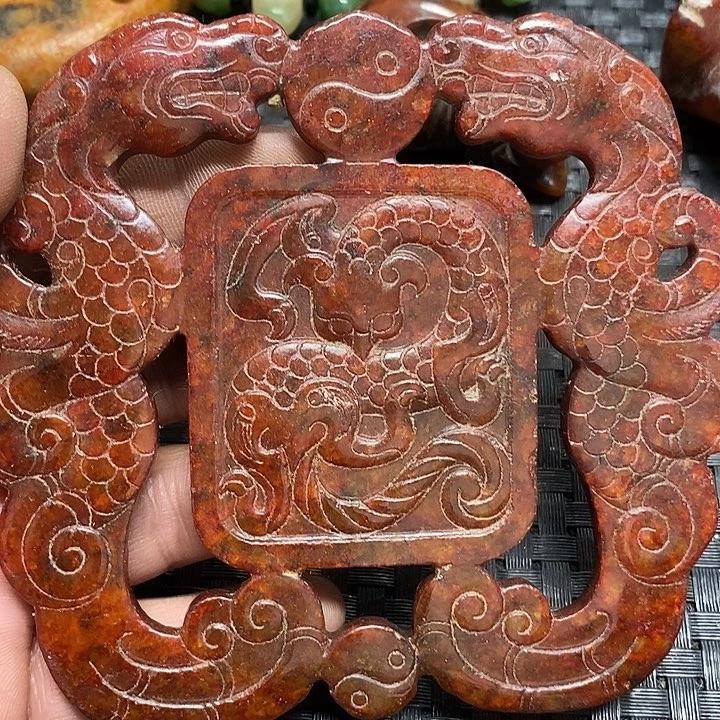 龙脊菩提吊坠