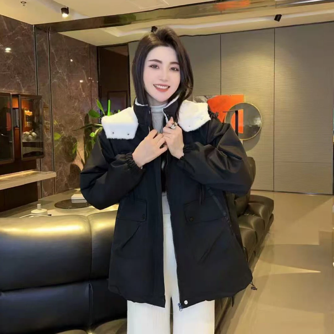 5130【胖小肉推荐】新款连帽外套