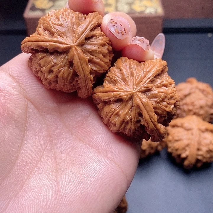 风***云核桃核桃吊坠白狮子