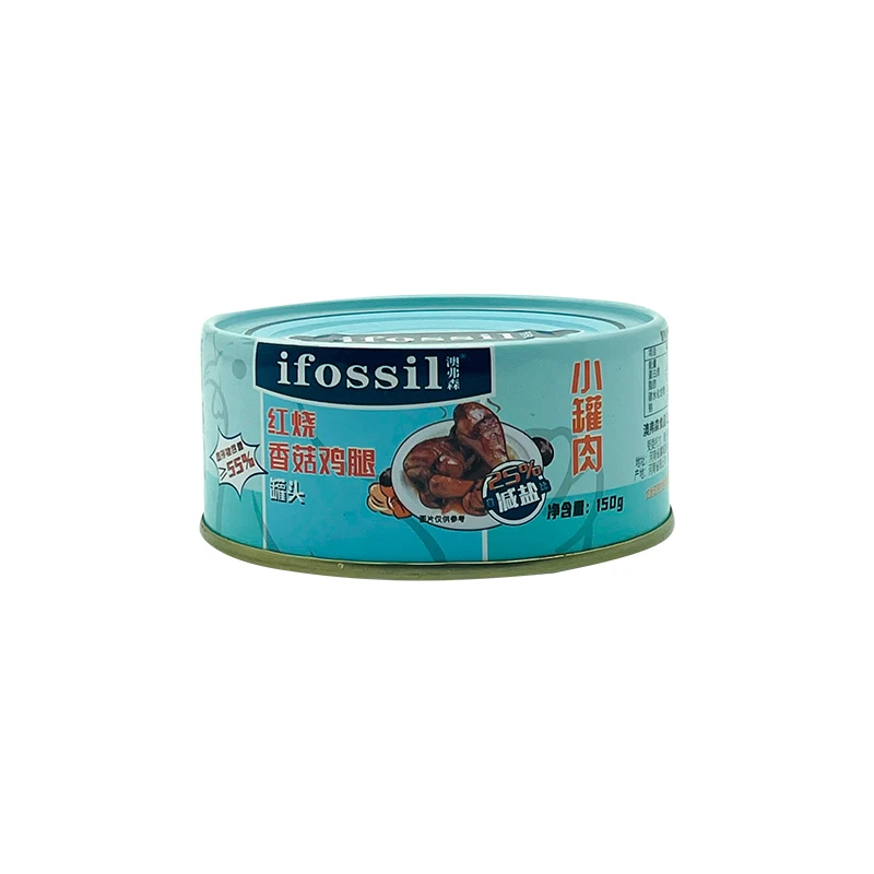 【2025.8.5】澳弗森红烧香菇鸡腿罐头150g休闲方便宿舍