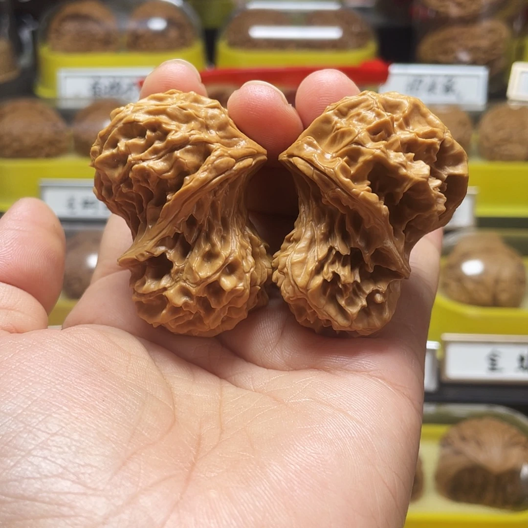 吊坠文玩核桃鸳鸯50尺寸