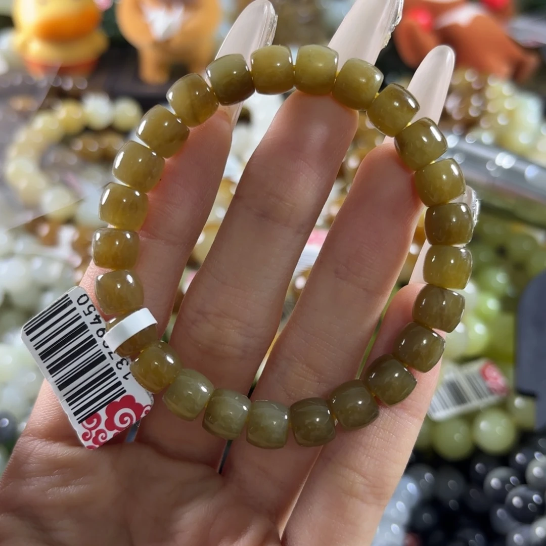 和田玉未镶嵌手链307