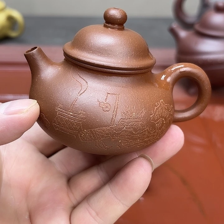 紫砂茶壶宜兴紫砂壶原矿紫砂壶