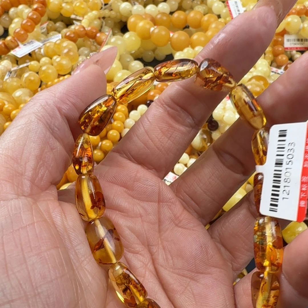 琥珀未镶嵌珠宝奇石