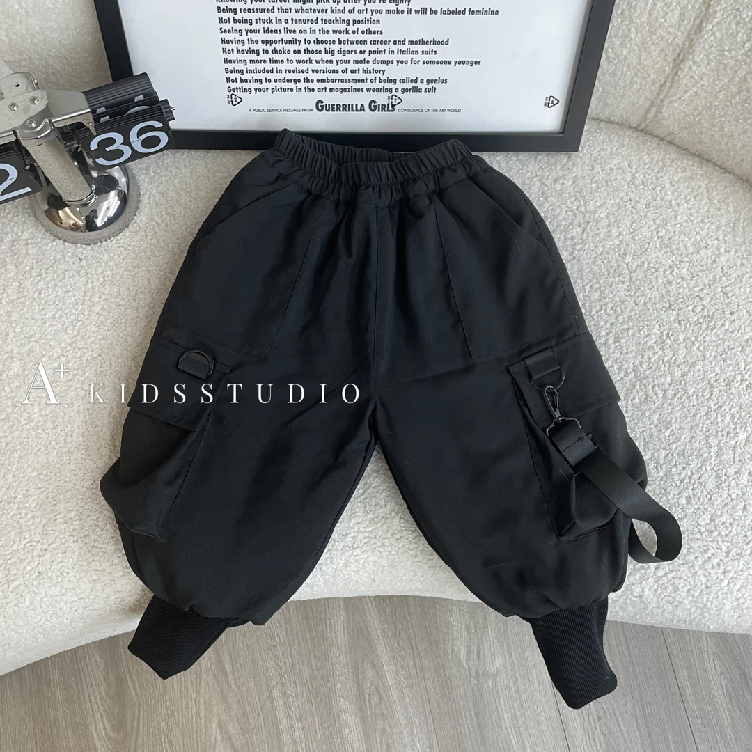 【文文妈】现货儿童加厚秋冬棉裤HYP1245