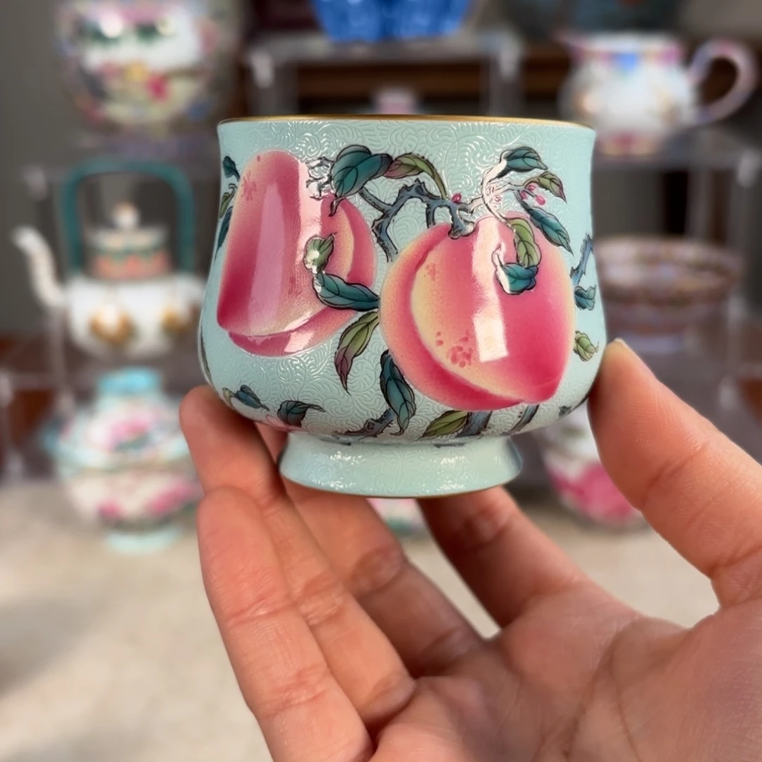 纯手工手绘 高端茶器