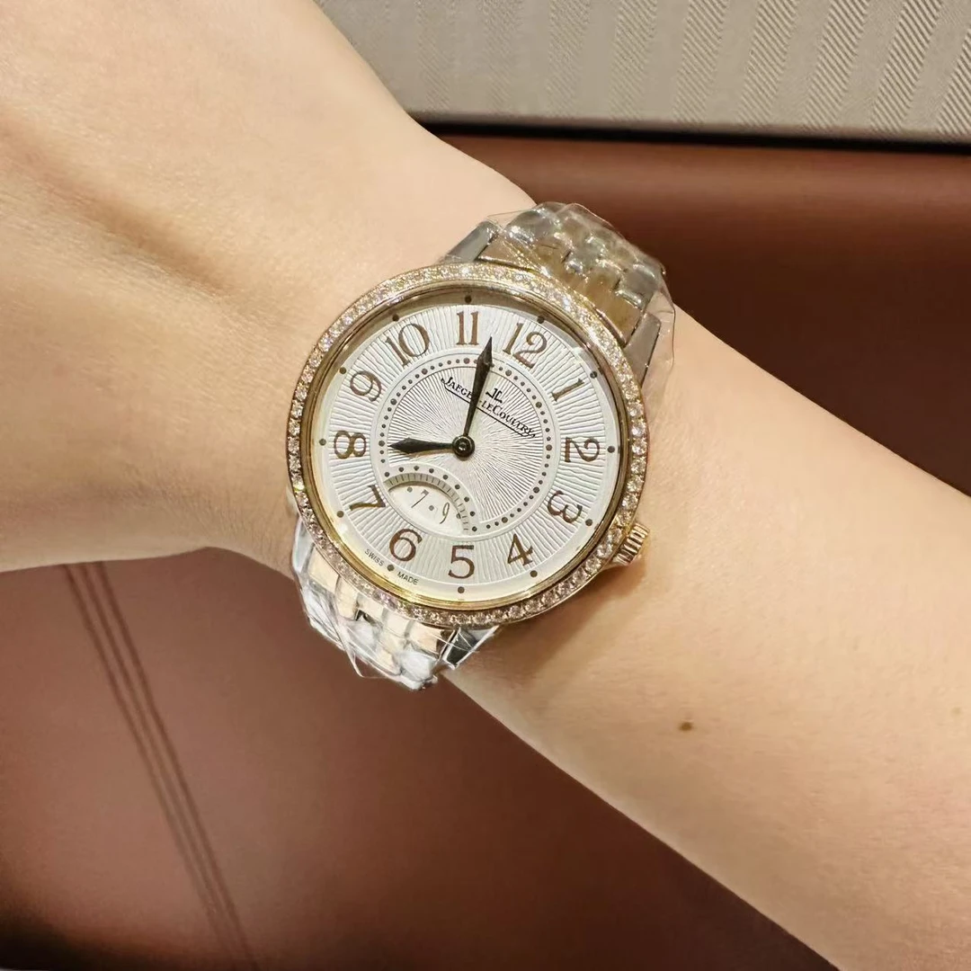 95新 Jaeger-LeCoultre/积家 石英,34mm,玫瑰金,251210027