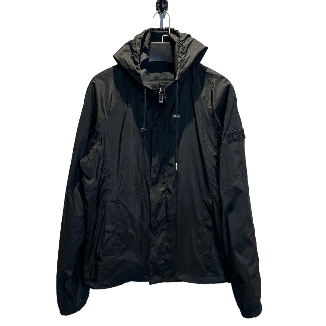 未使用 DIOR/迪奥 迪奥侧边黑标软壳冲锋衣/全新/46码