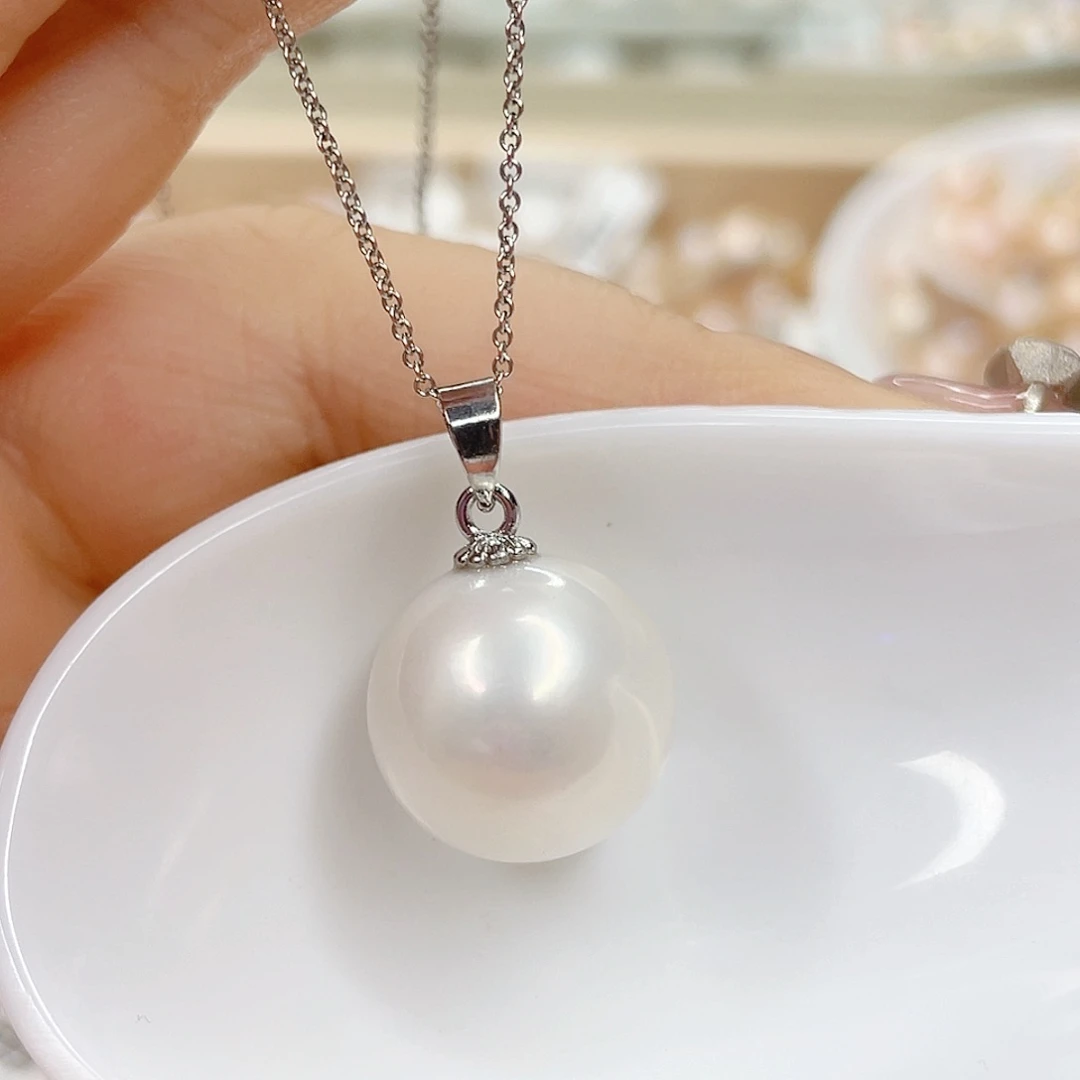 淡水珍珠未镶嵌吊坠(赠链)