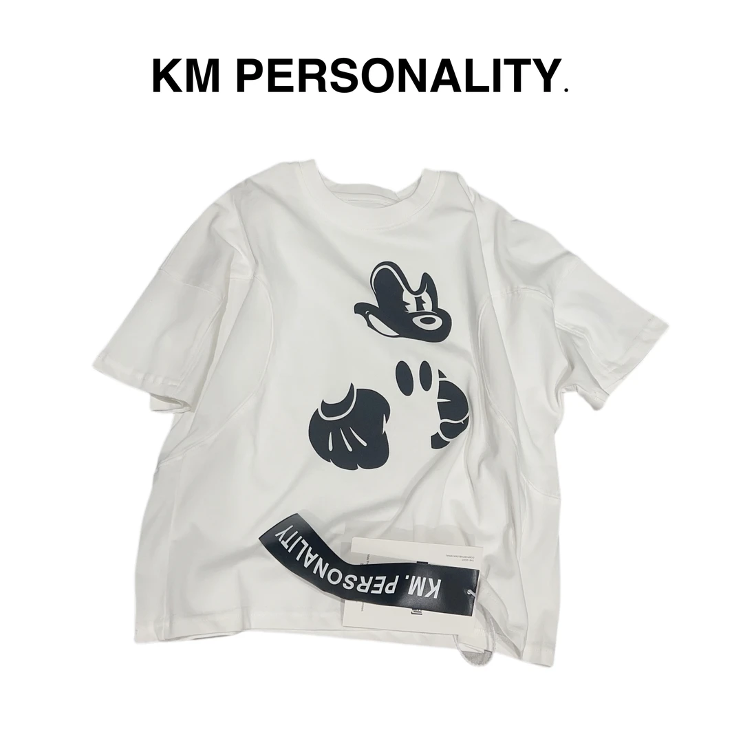 KM PERSONALITY 2025 新款 夏季儿童短袖T恤 6675