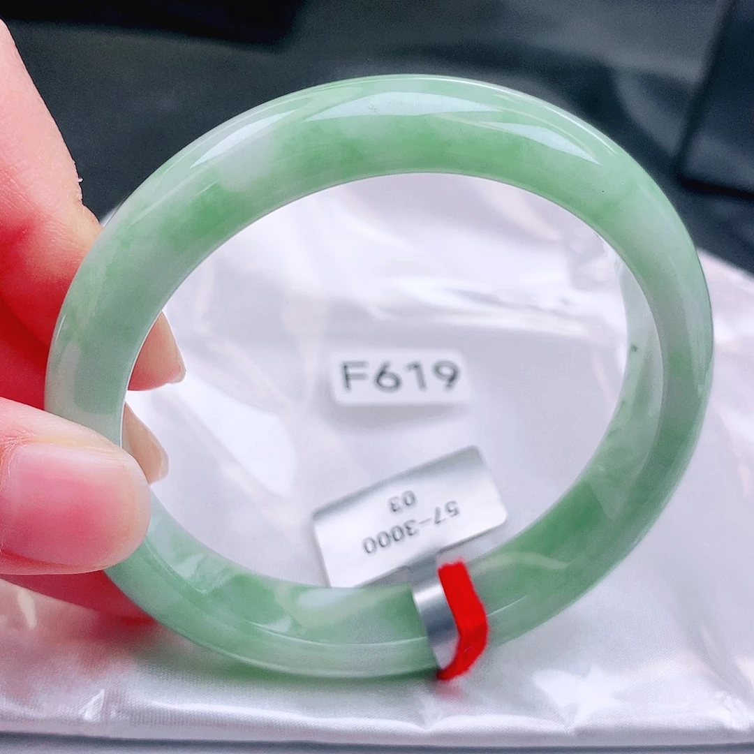 翡翠未镶嵌手镯缅甸天然a货翡翠手镯