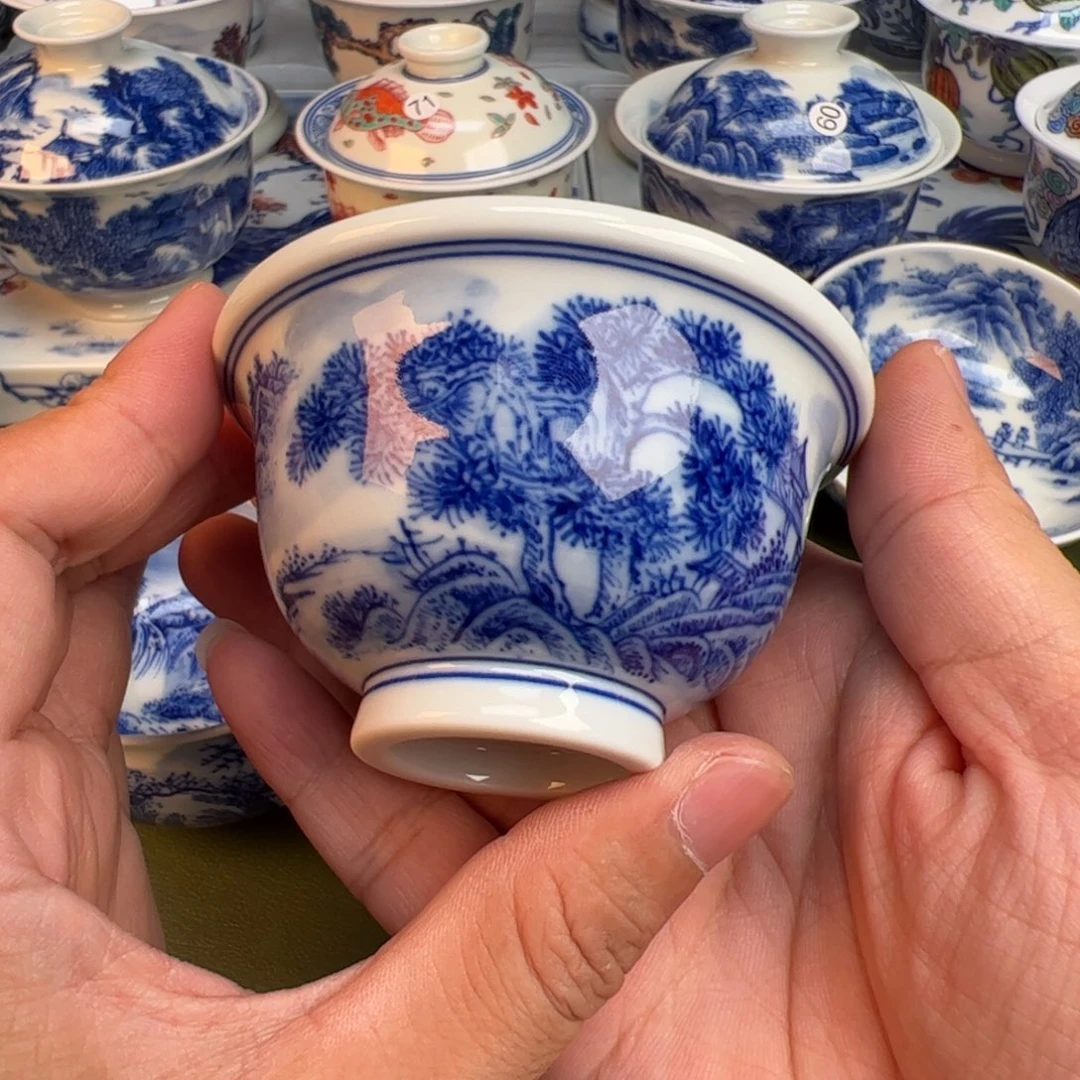 纯手工纯手绘茶具85