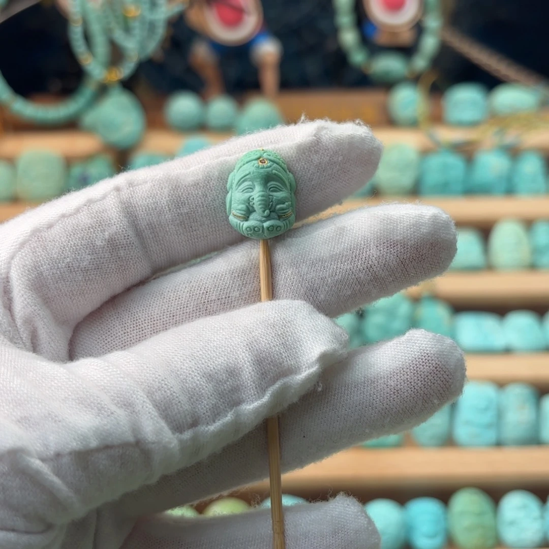 绿松石未镶嵌配饰