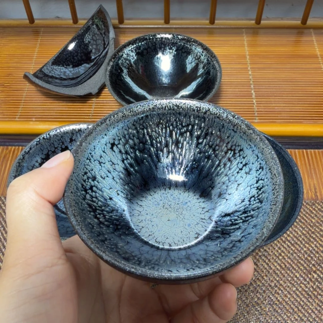 茶盏建盏手工制作主人杯茶杯