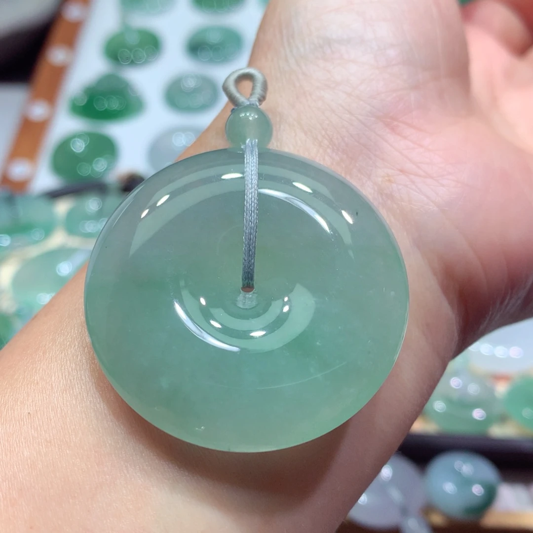 颈饰未镶嵌翡翠9尺寸40*9.0