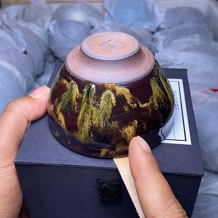 茶盏建盏喝茶主人杯茶杯