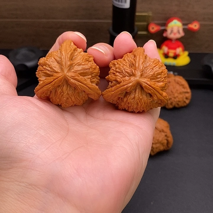 物***赞把件文玩核桃白奔