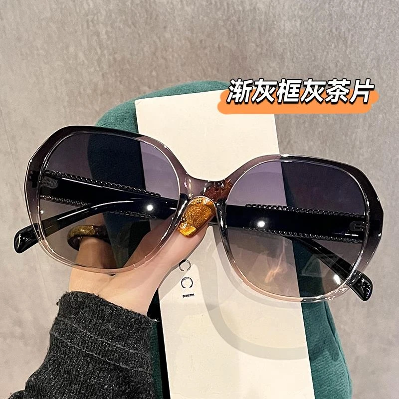 女生渐变墨镜女士款2025新款太阳眼镜防紫外线防晒偏光开车近视