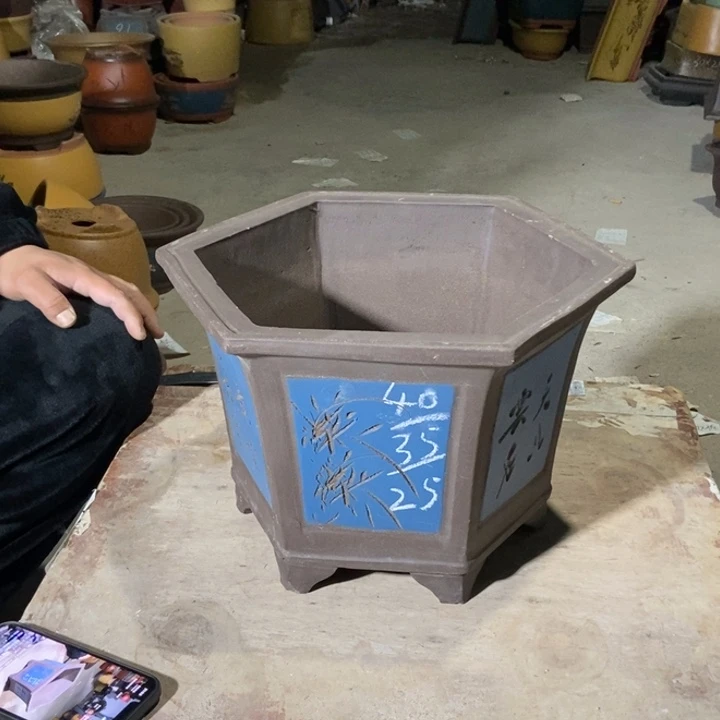 紫砂花盆紫砂紫砂