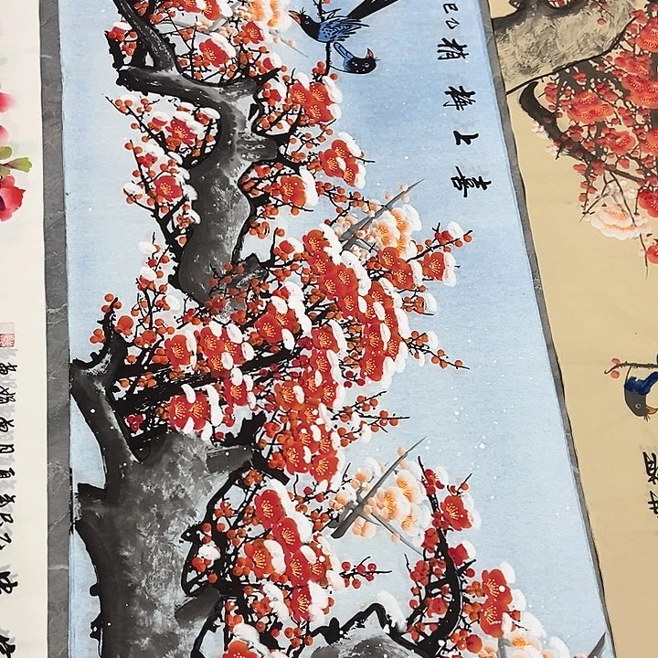 小周画廊的直播间