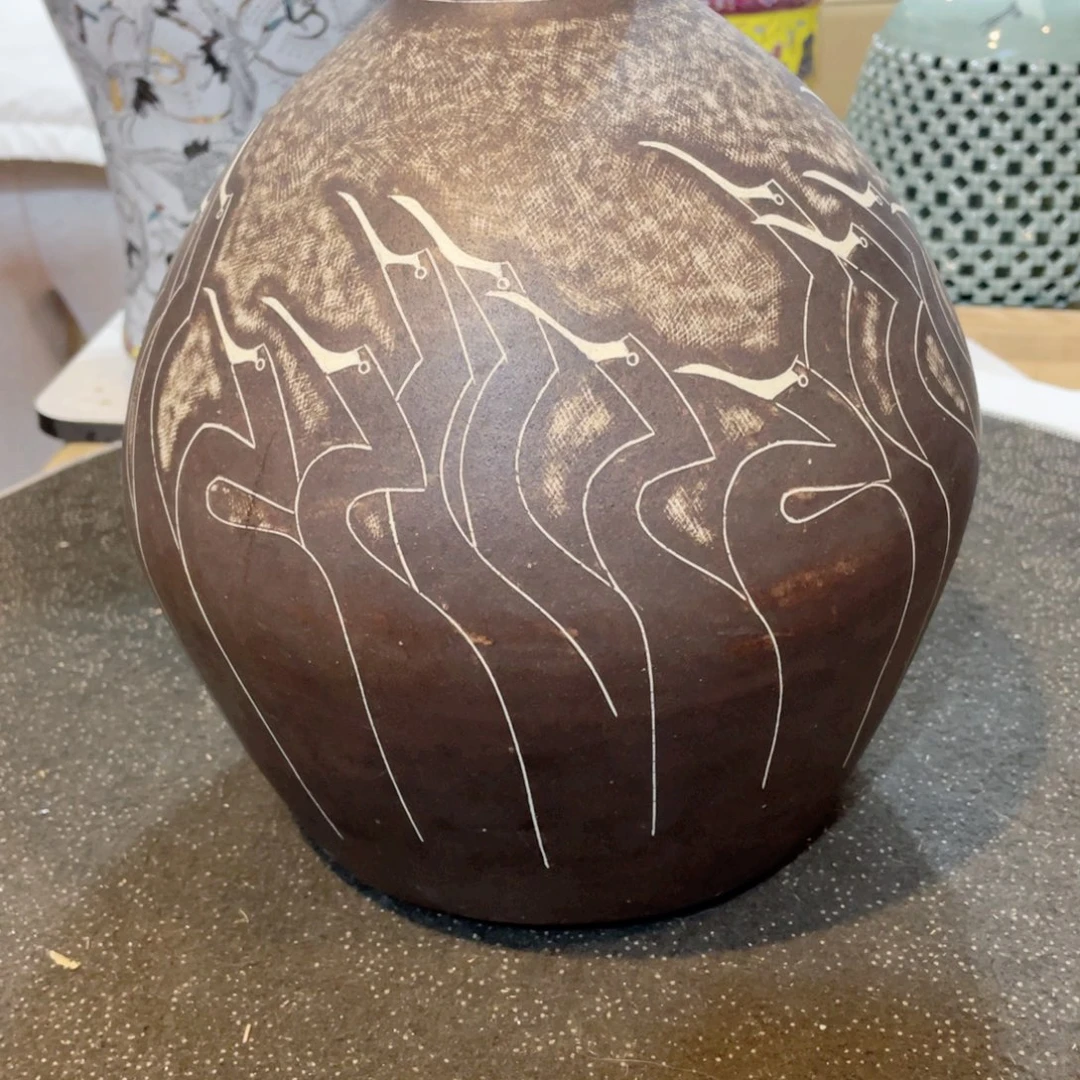 ****马瓷片工艺品美术工艺品美术