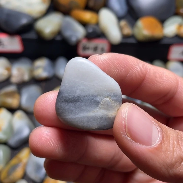 和田玉未镶嵌挂件35