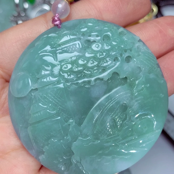 翡翠吊坠(不含链)未镶嵌