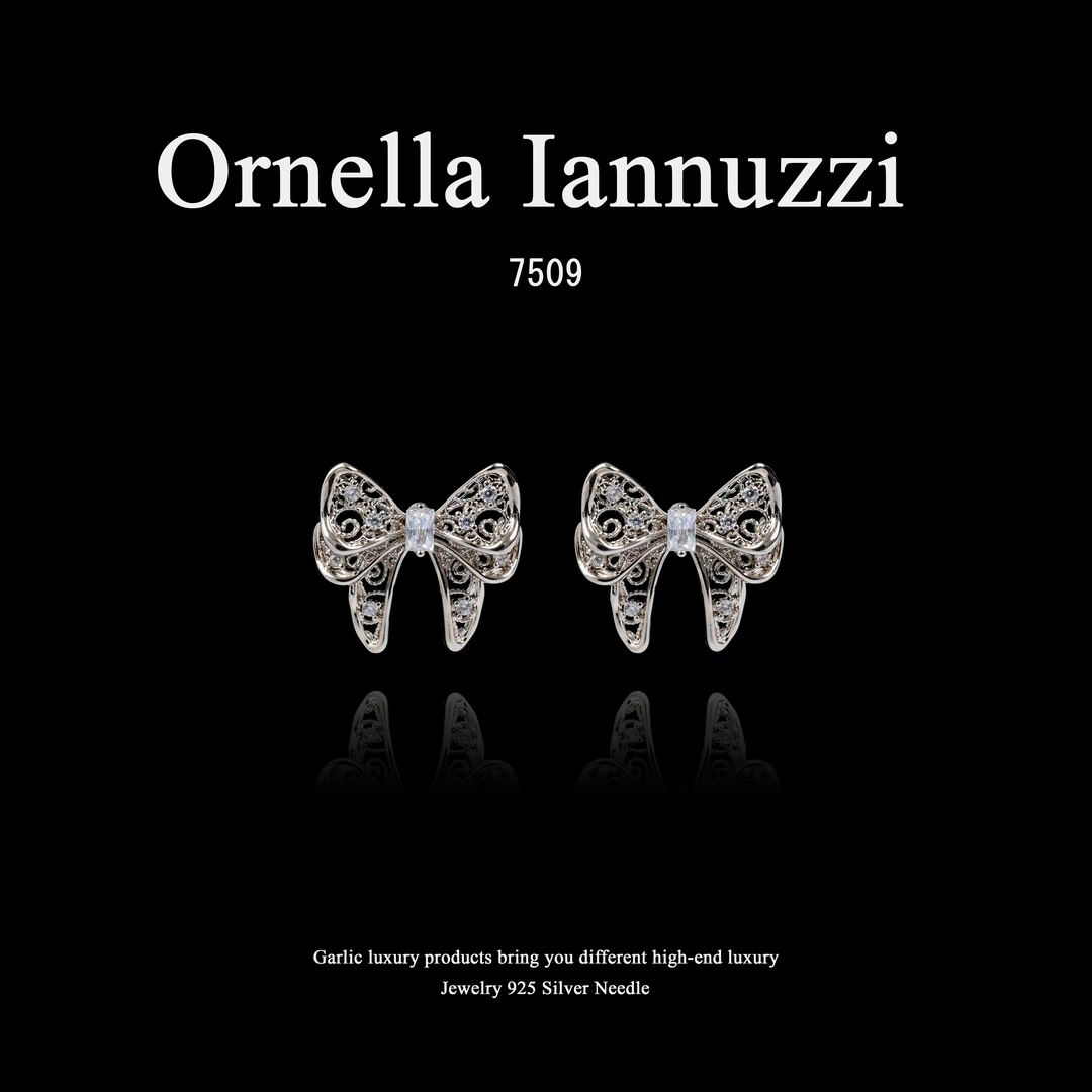 镀K金 Ornella Iannuzzi耳饰~7509