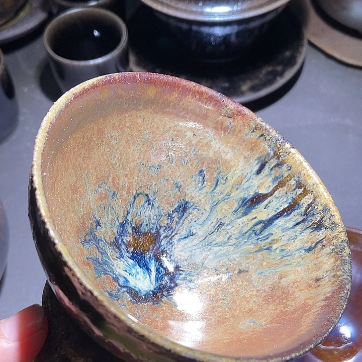 看***剑茶盏22 建窑建盏微瑕