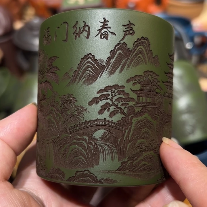 茶杯紫砂宜兴紫砂主人杯