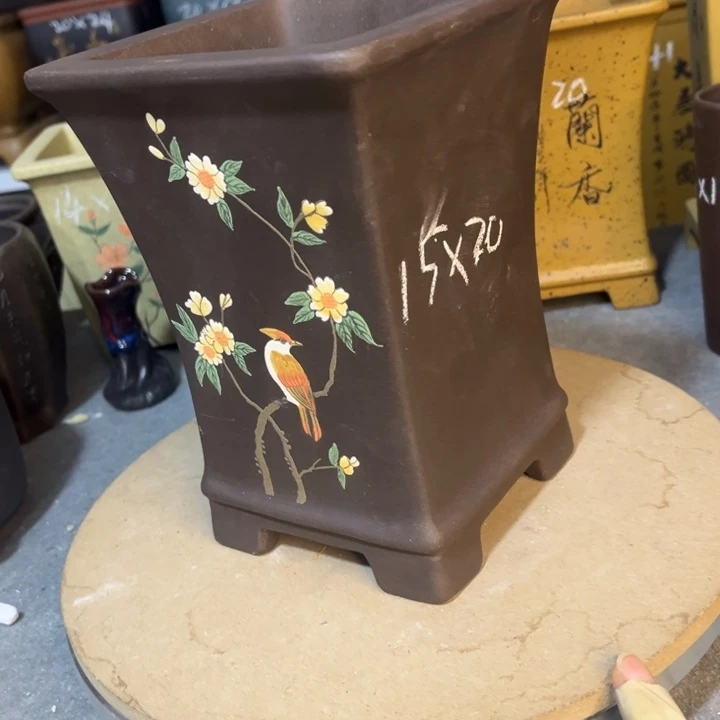 花盆紫砂紫砂花盆