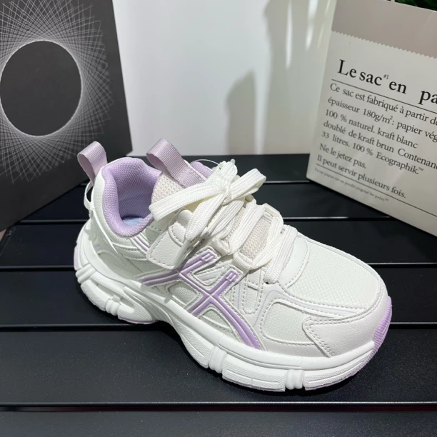 永高人儿童休闲鞋轻便舒适防水百搭女童运动鞋鞋子中大童春秋新款