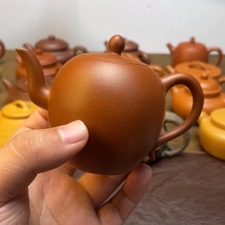 曹***茶茶壶紫砂全手美人间