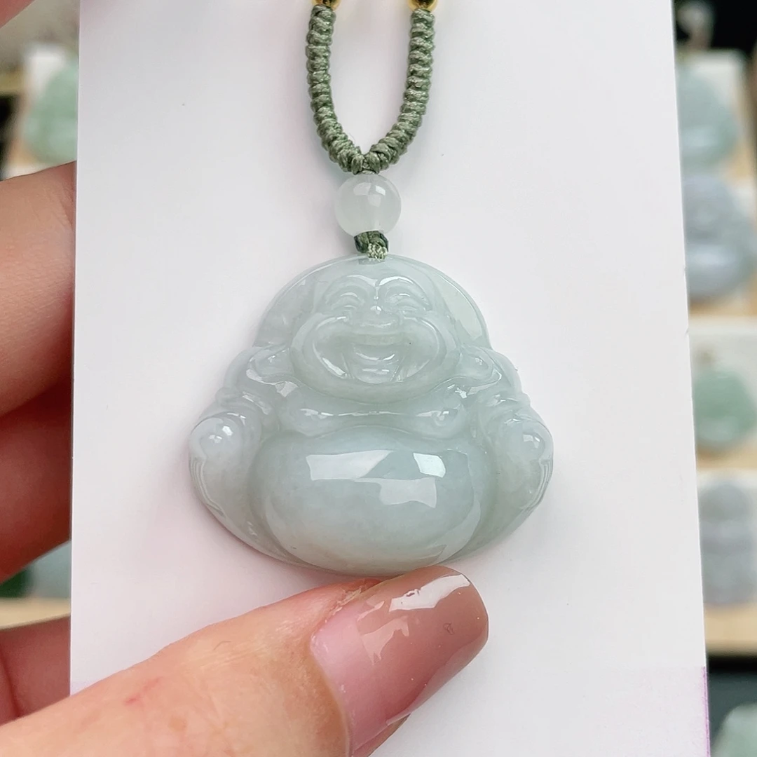 颈饰未镶嵌翡翠佛公