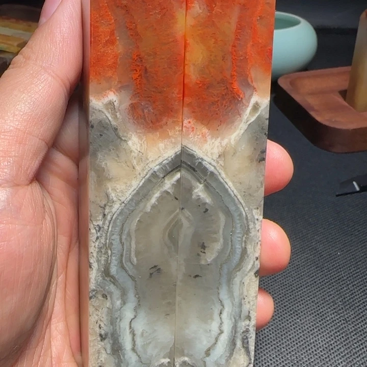 胖***子寿山石福集福寿山石印章