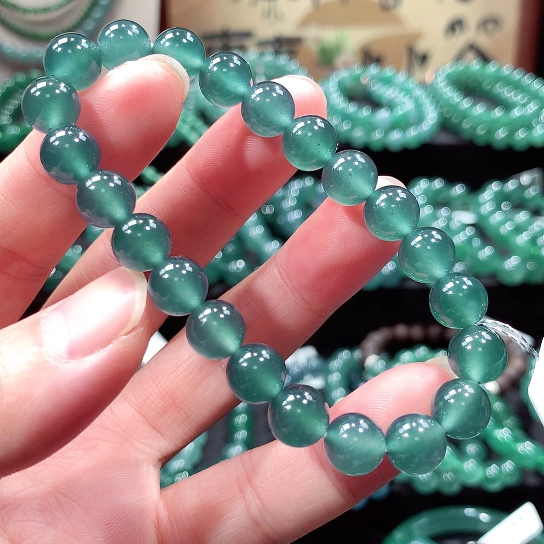 翡翠未镶嵌手链卡9