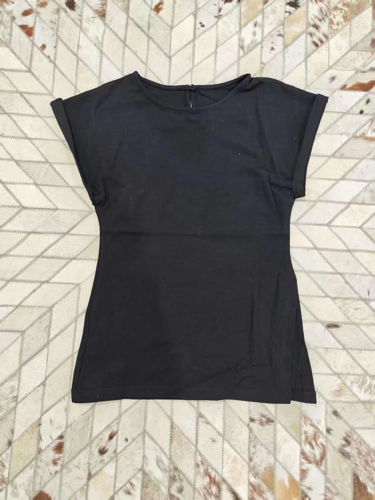 30753-T恤轻职风时尚通勤透气耐磨户外纯色