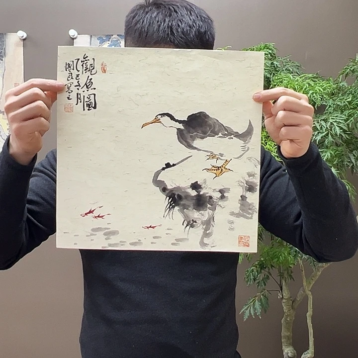 国画唐国良---手绘原创