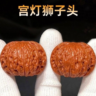 【拍一发三】文玩核桃手把件老树宫灯、官帽、多品杂品