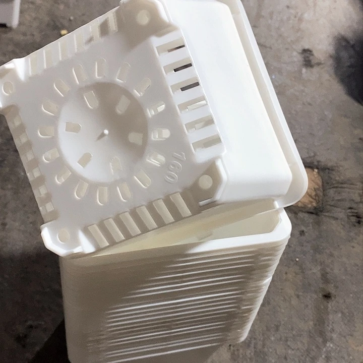 15公分白方盆高11公分12个