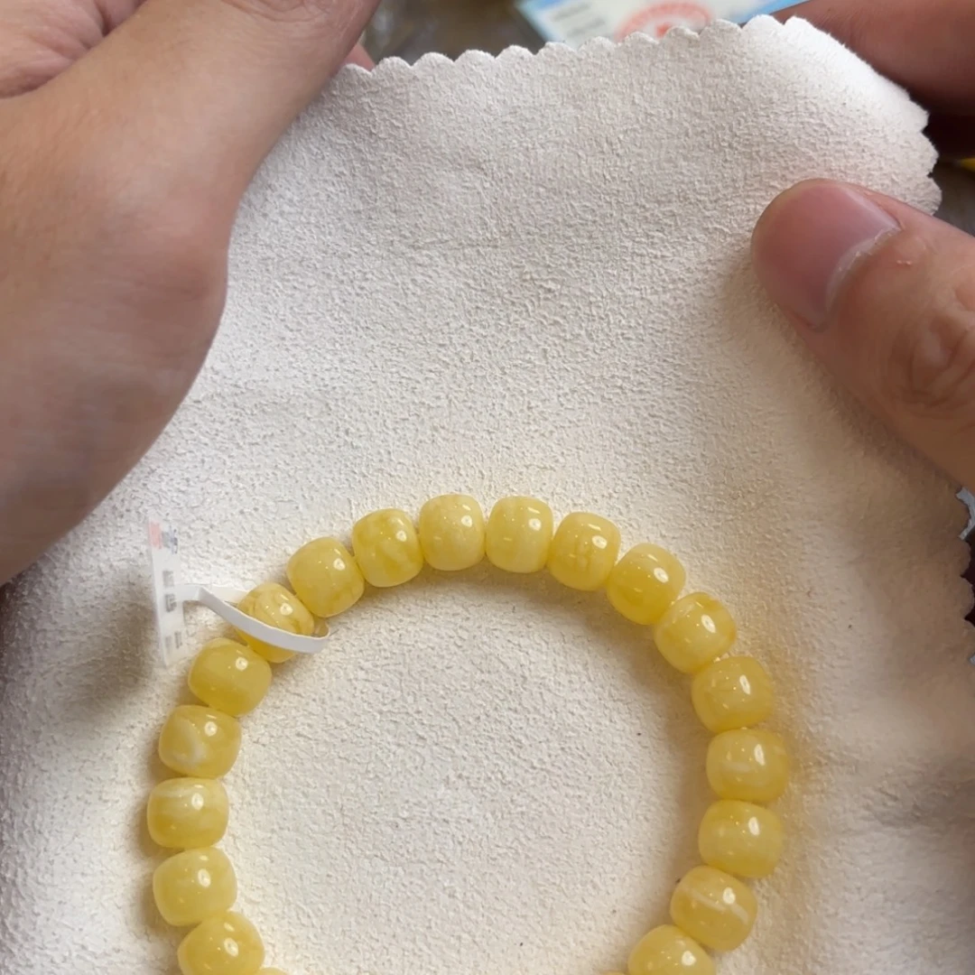 手链琥珀未镶嵌蜜蜡