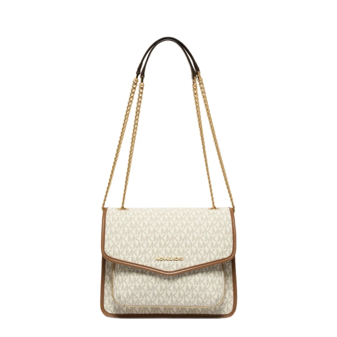 95新 MICHAELKORS/迈克高仕 手提包腋下翻盖邮差MK/2389/25*19