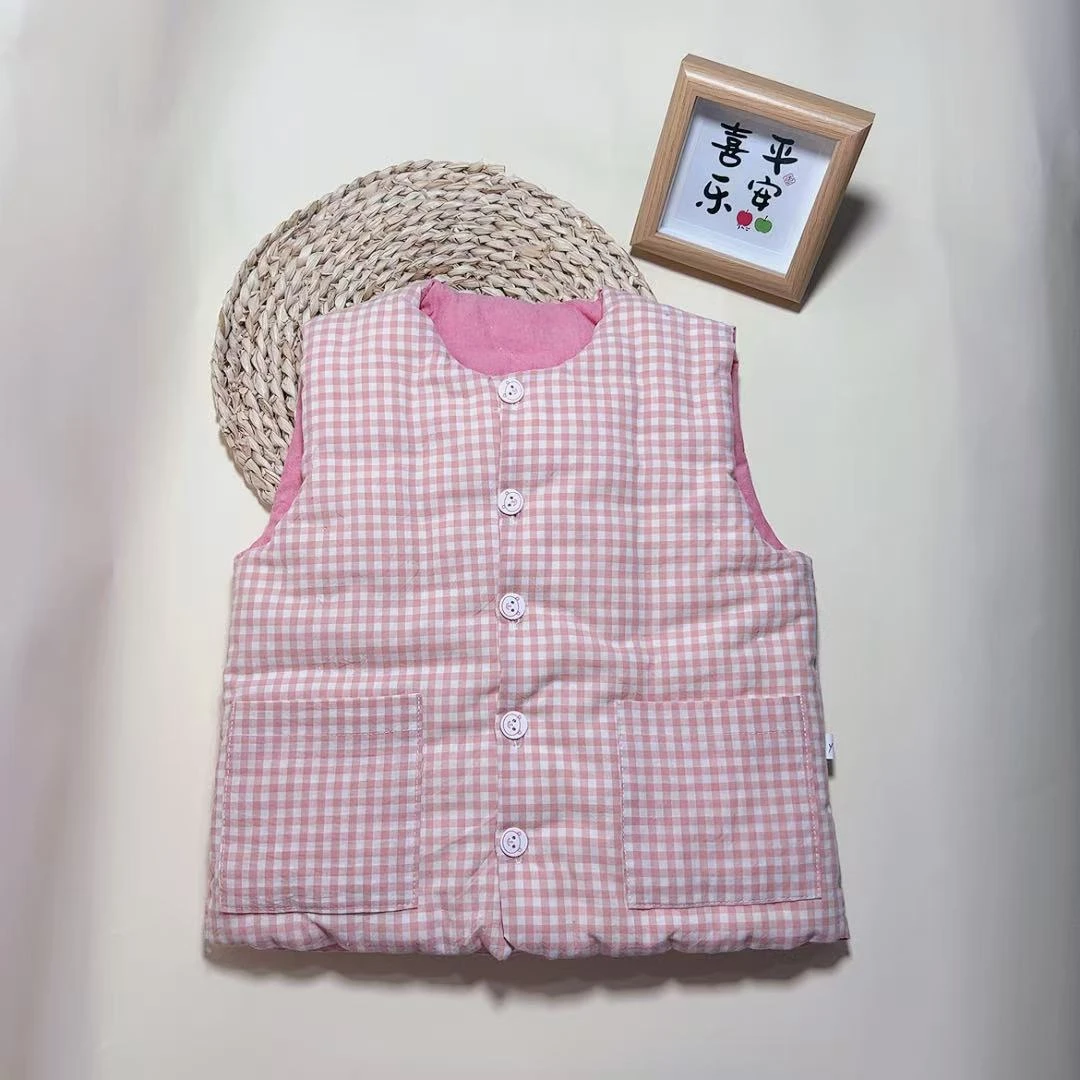 儿童冬季民族风【手工马甲】保暖棉衣