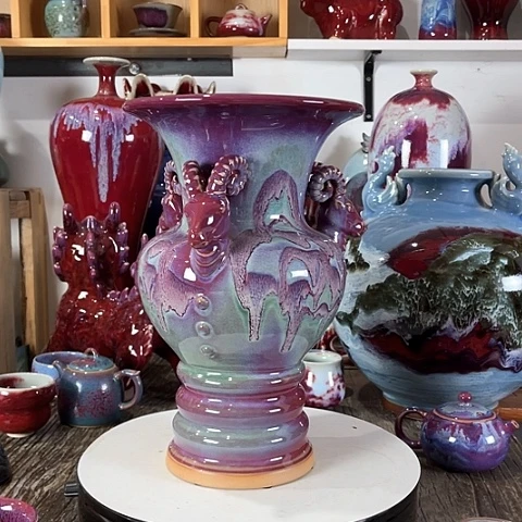 瓷片神垕镇钧瓷艺术