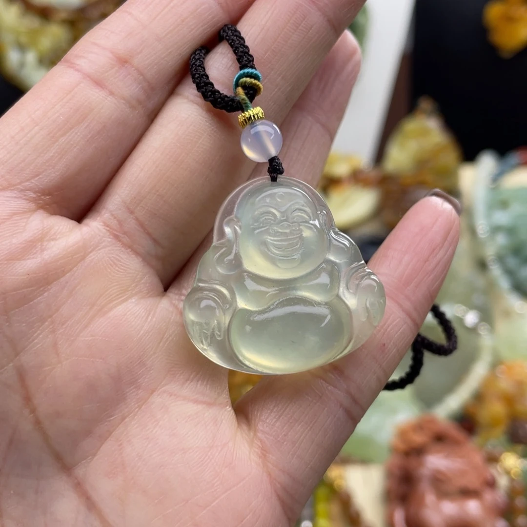 未镶嵌蛇纹石玉颈饰