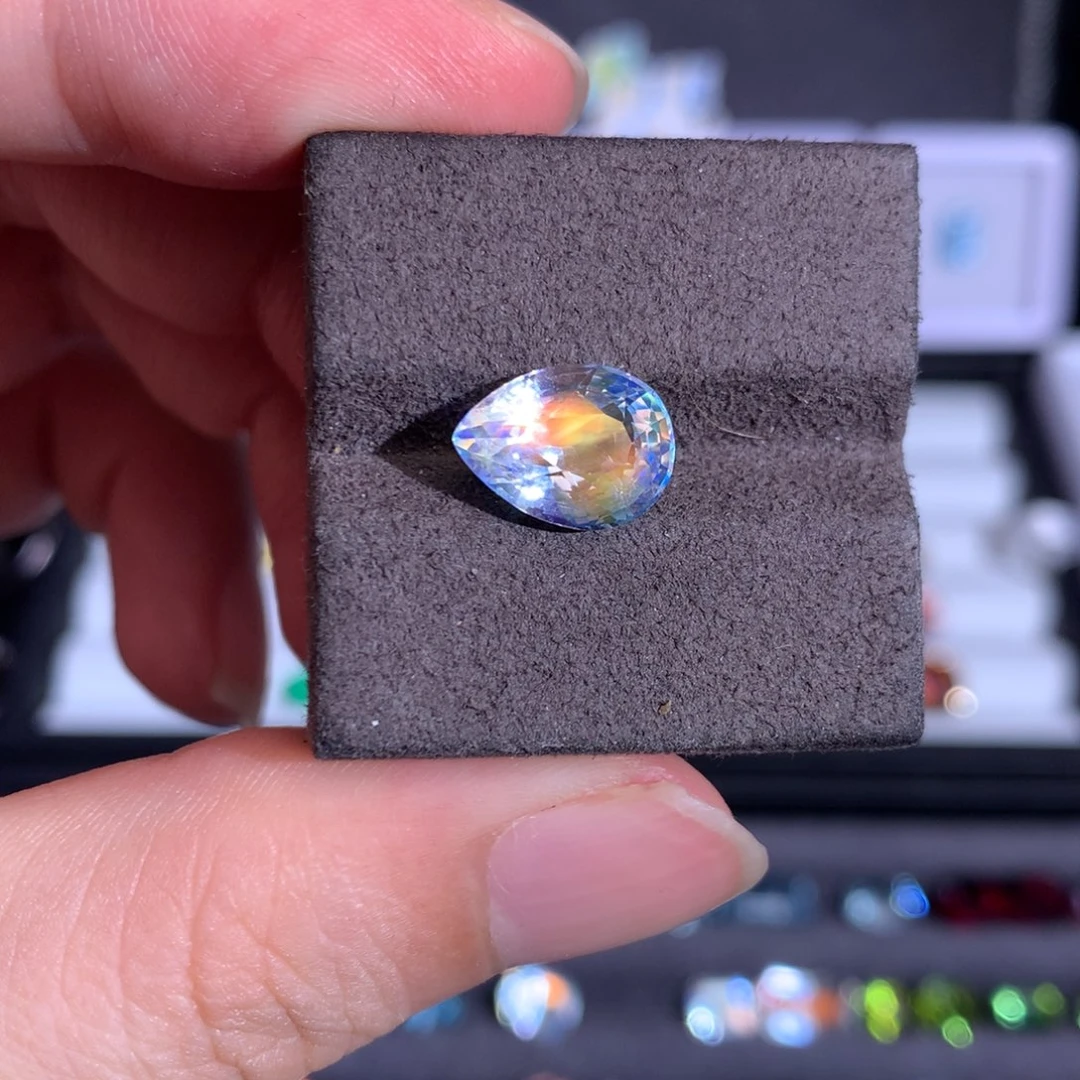 月光石裸石3.455ct
