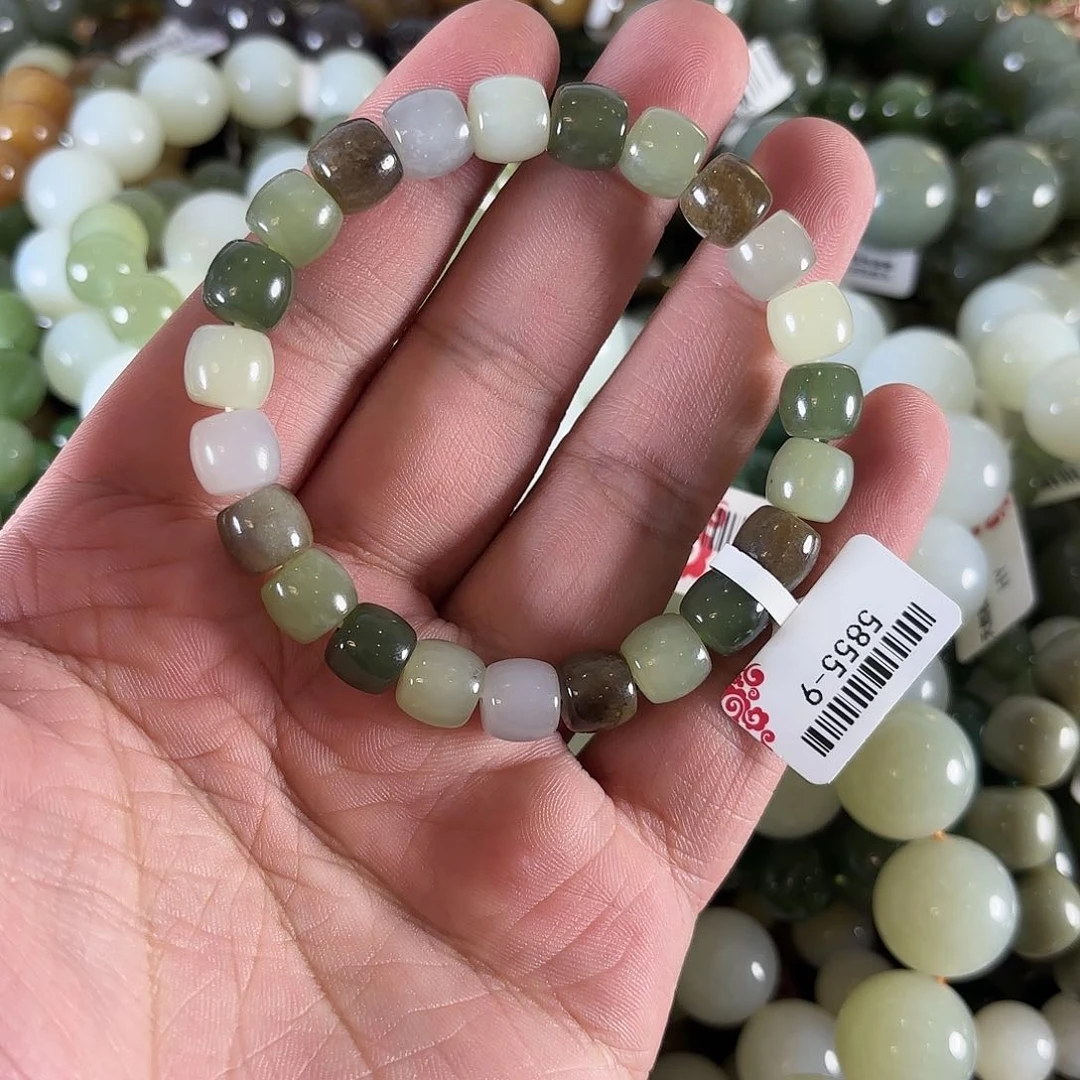 和田玉手链未镶嵌W296