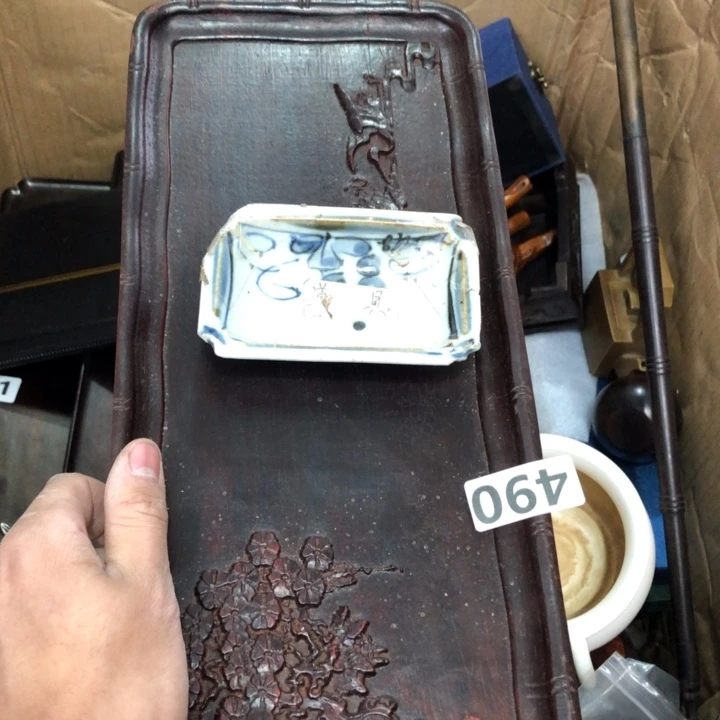 陶瓷孤品单件车里拍